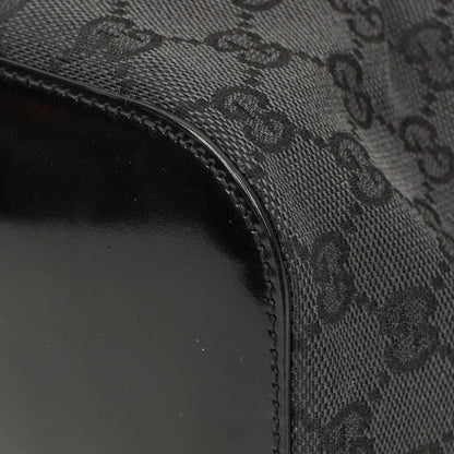 Gucci Loop Bucket Monogram Tote in Schwarz