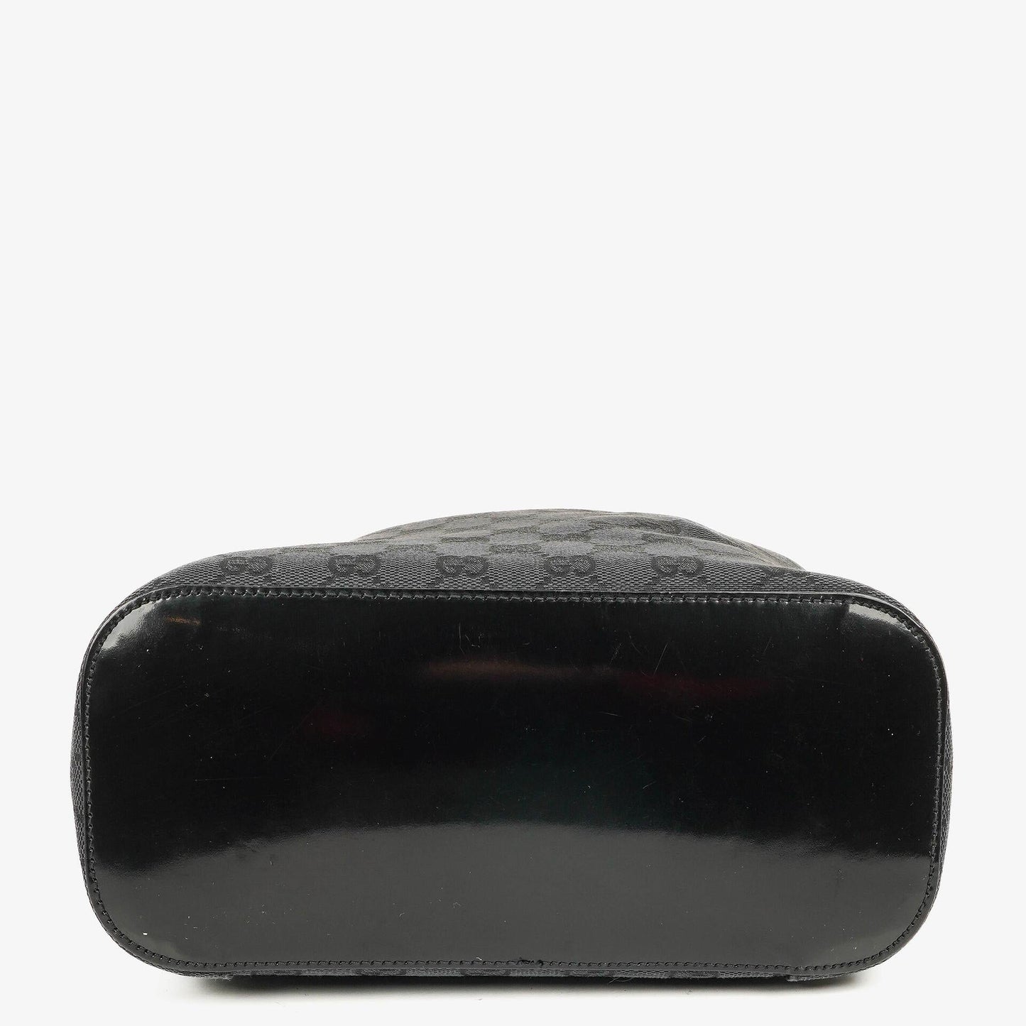 Gucci Loop Bucket Monogram Tote in Schwarz