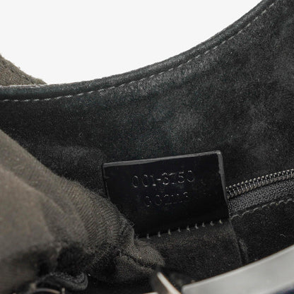 Gucci Loop Bucket Monogram Tote in Schwarz