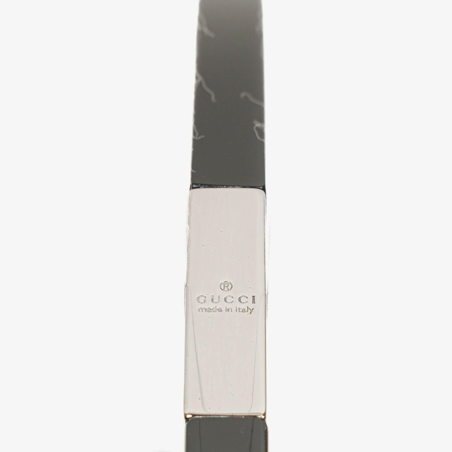 Gucci Loop Bucket Monogram Tote in Schwarz