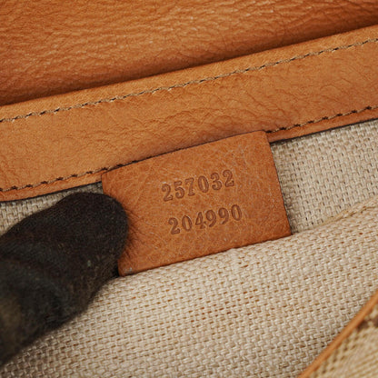 Gucci Marrakech Abendtasche aus beige-braunem GG Canvas