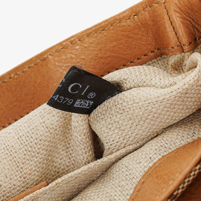 Gucci Marrakech Abendtasche aus beige-braunem GG Canvas