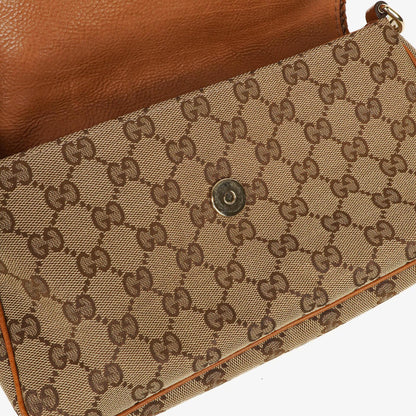 Gucci Marrakech Abendtasche aus beige-braunem GG Canvas
