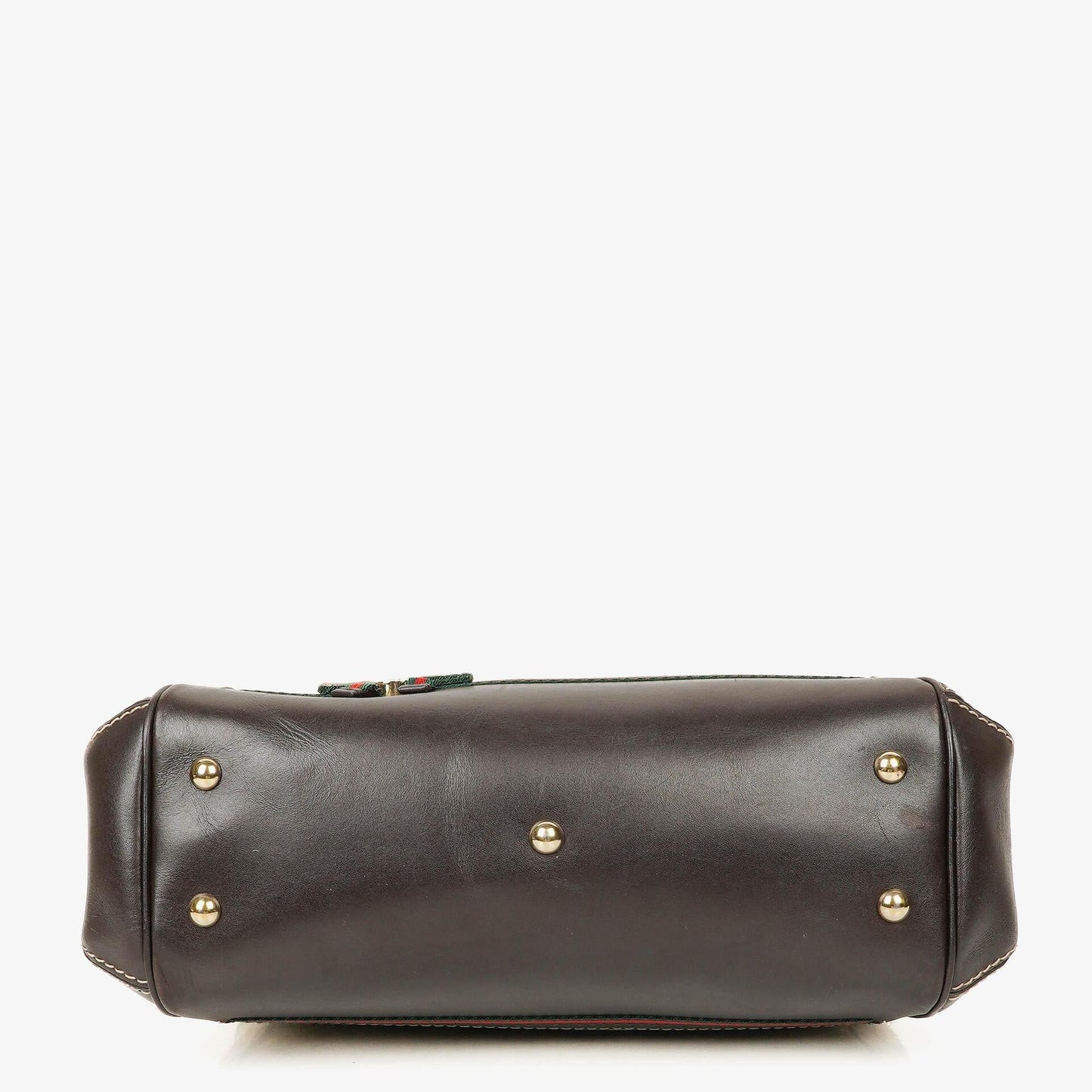 Gucci Mayfair Handtasche mit Obergriff, Schleife und beigem GG Canvas