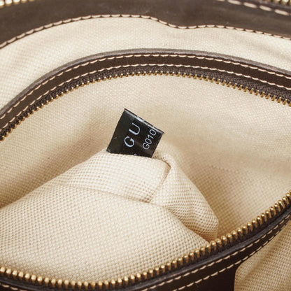 Gucci Mayfair Handtasche mit Obergriff, Schleife und beigem GG Canvas