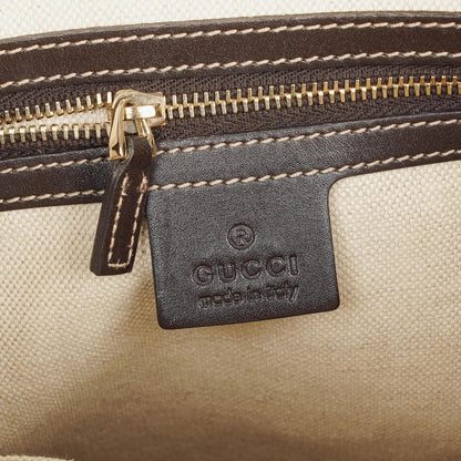 Gucci Mayfair Handtasche mit Obergriff, Schleife und beigem GG Canvas