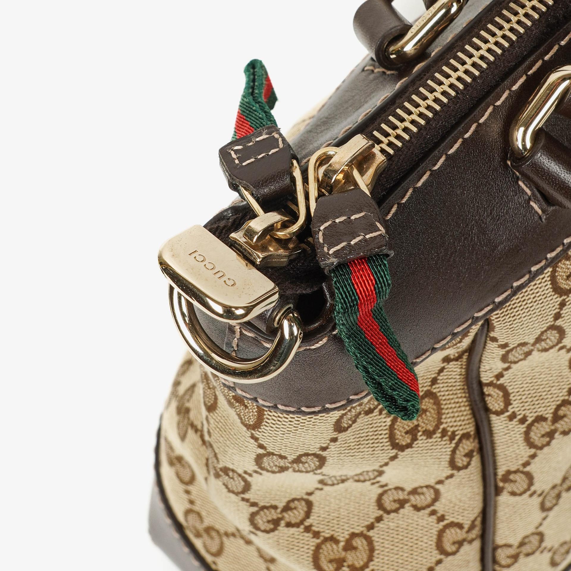 Gucci Mayfair Wandelbare Tote GG Canvas Braun