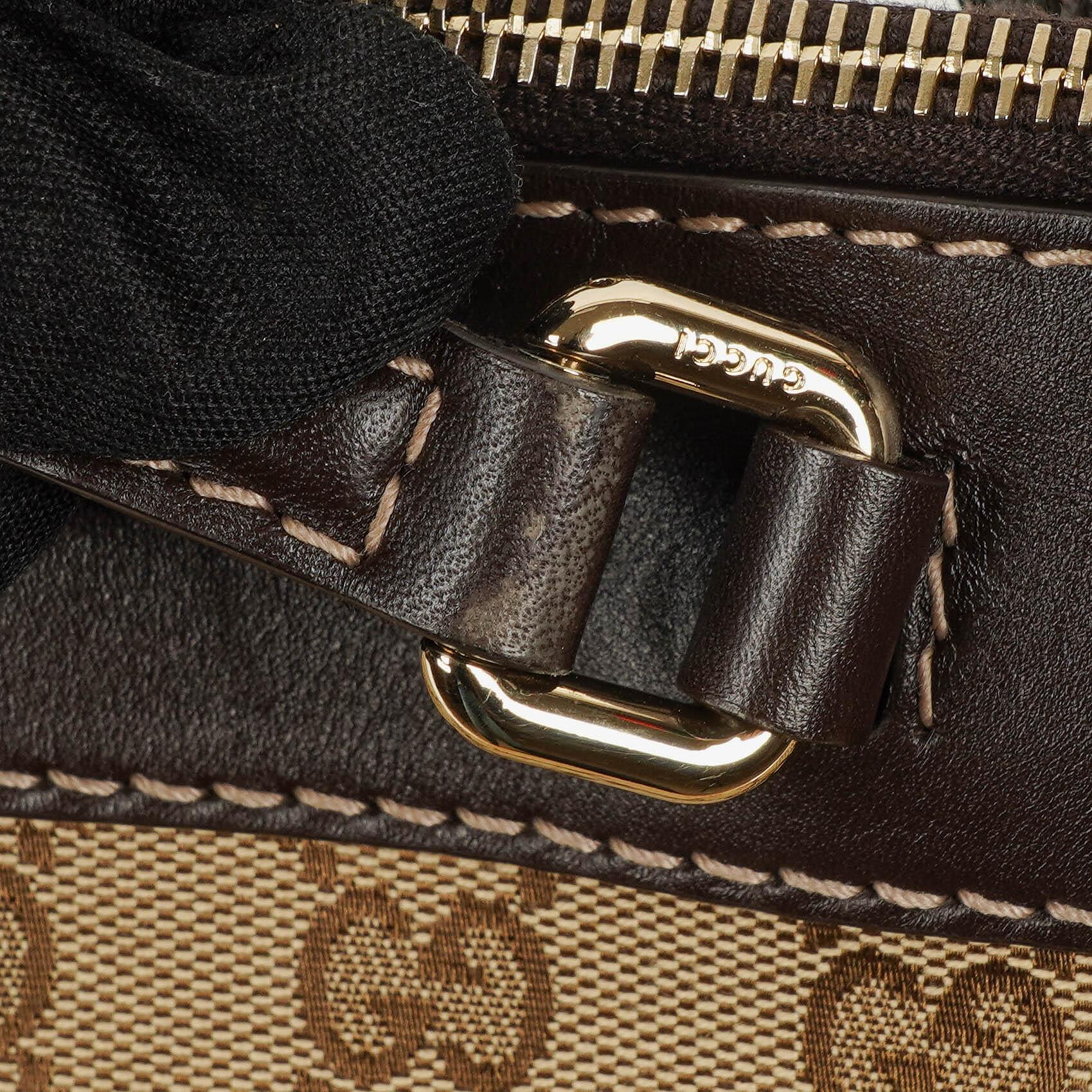 Gucci Mayfair Wandelbare Tote GG Canvas Braun