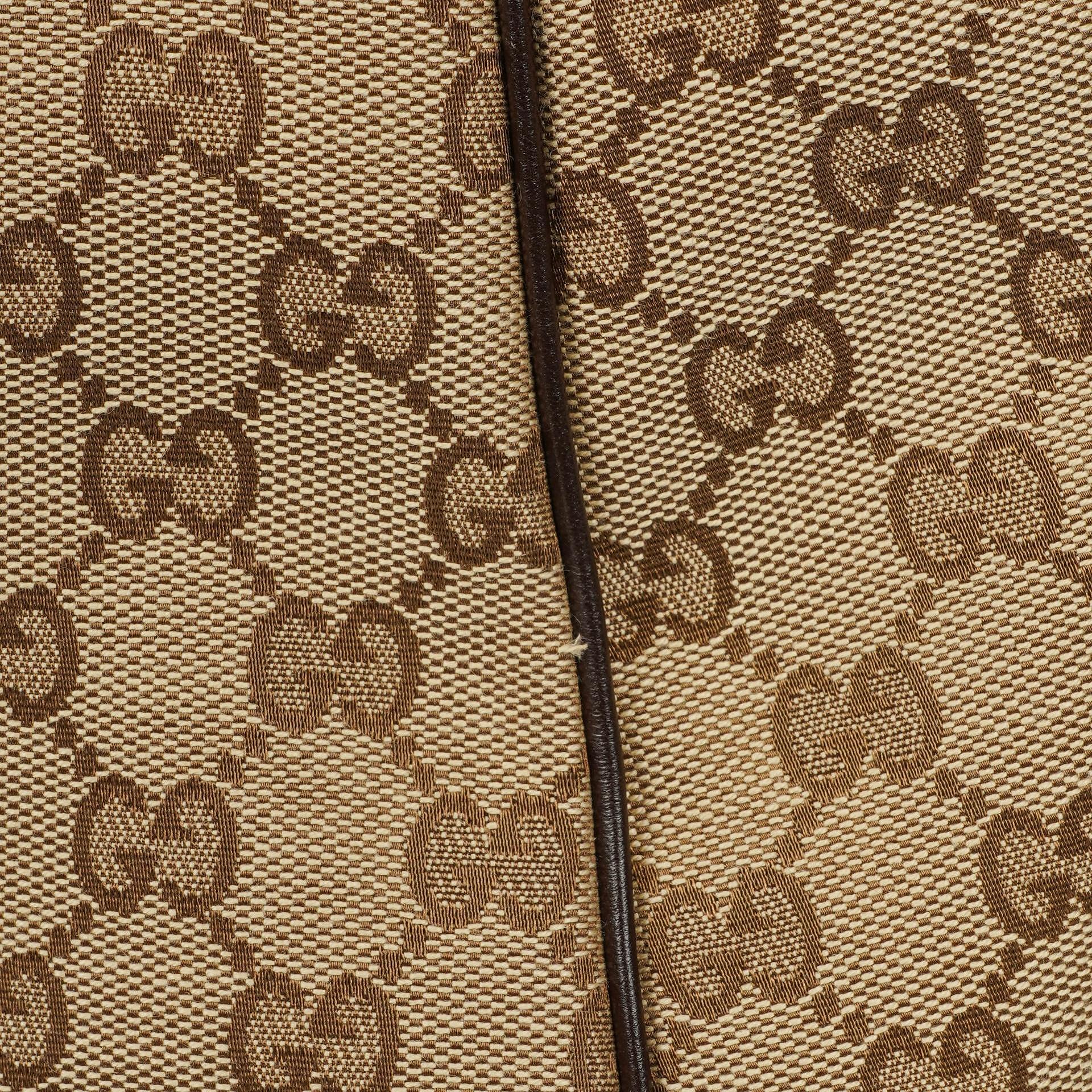 Gucci Mayfair Wandelbare Tote GG Canvas Braun