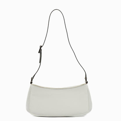 Gucci Microguccissima Pochette aus weißem Leder