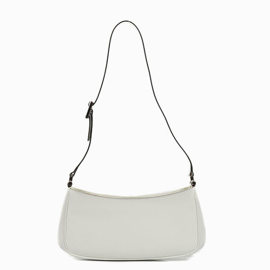 Gucci Microguccissima Pochette aus weißem Leder
