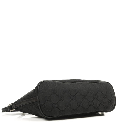 Gucci Mini Baguette Schwarz GG Monogram Pochette Boot