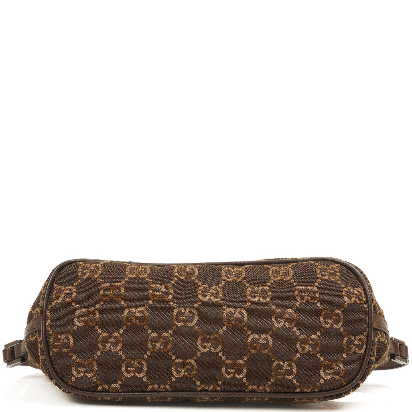 Gucci Mini Baguette GG Monogram Pochette Boot Braun/Beige Tasche