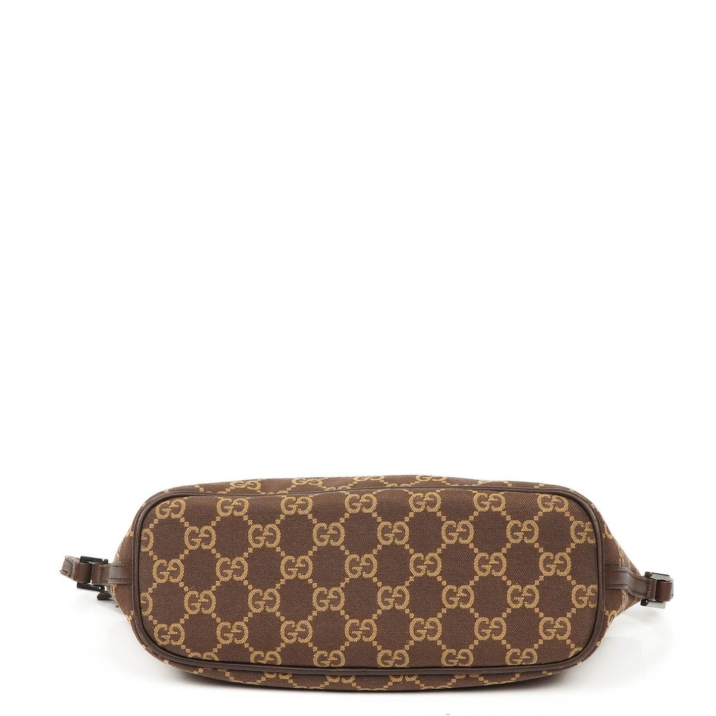 Gucci Mini Baguette GG Monogram Pochette Boot Braun/Beige Tasche