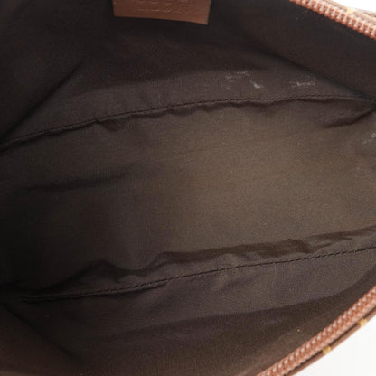 Gucci Mini Baguette GG Monogram Pochette Boot Braun/Beige Tasche