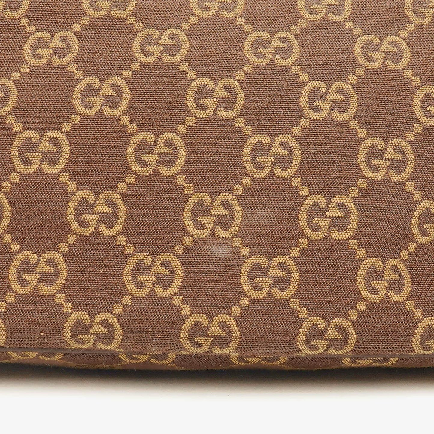 Gucci Mini Baguette Pochette Boat GG Monogram Tasche in Beige/Braun