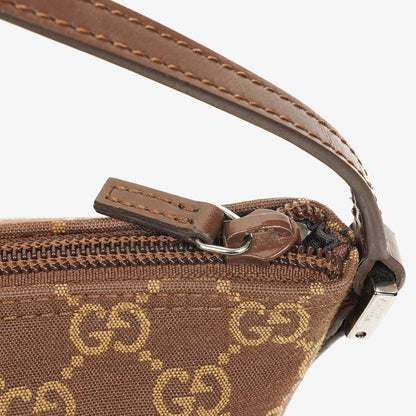Gucci Mini Baguette Pochette Boat GG Monogram Tasche in Beige/Braun