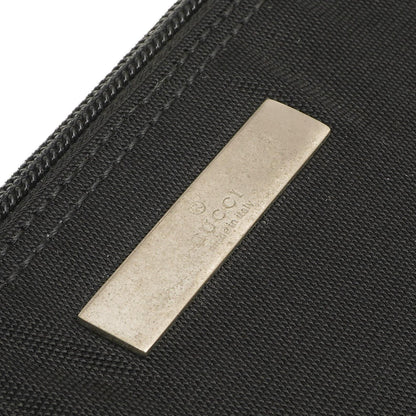 Gucci Mini Baguette Pochette Boot Schwarz Canvas Tasche
