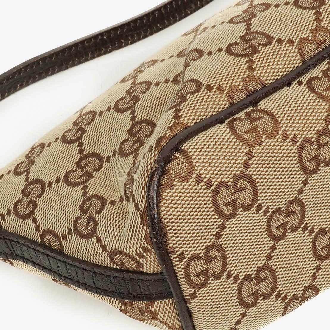 Gucci Mini Baguette Pochette Boat GG Monogramm Tasche