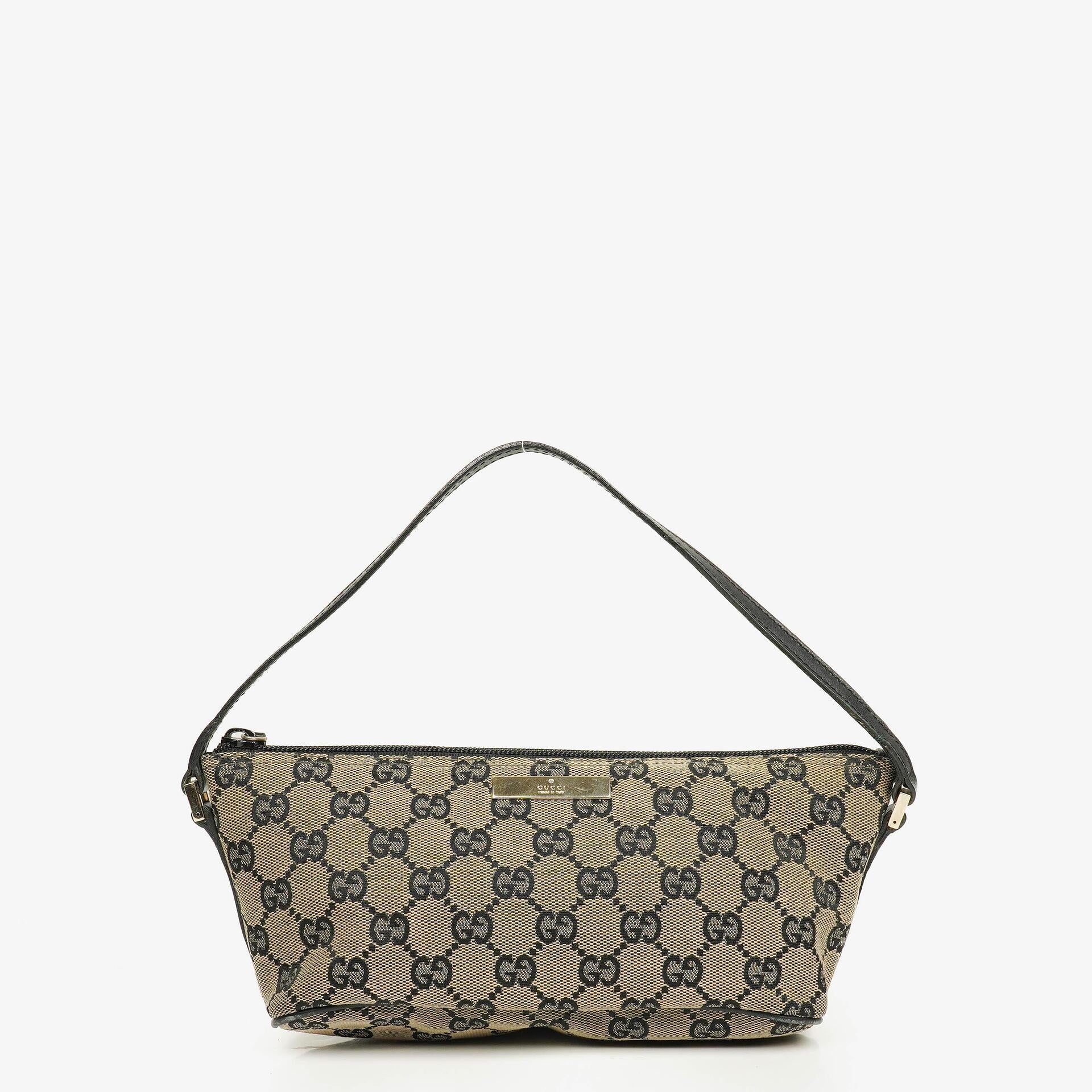 Gucci Mini Baguette Pochette Boot GG Monogram Tasche
