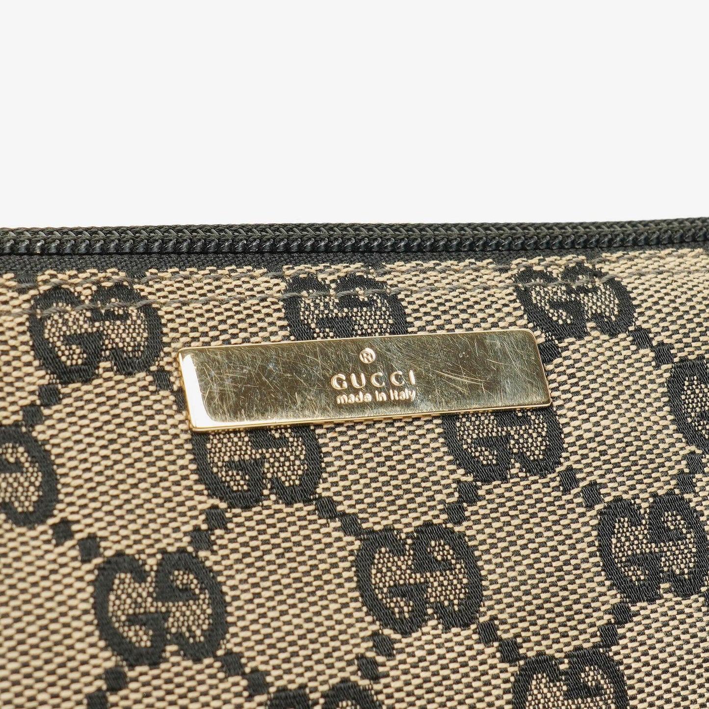 Gucci Mini Baguette Pochette Boot GG Monogram Tasche