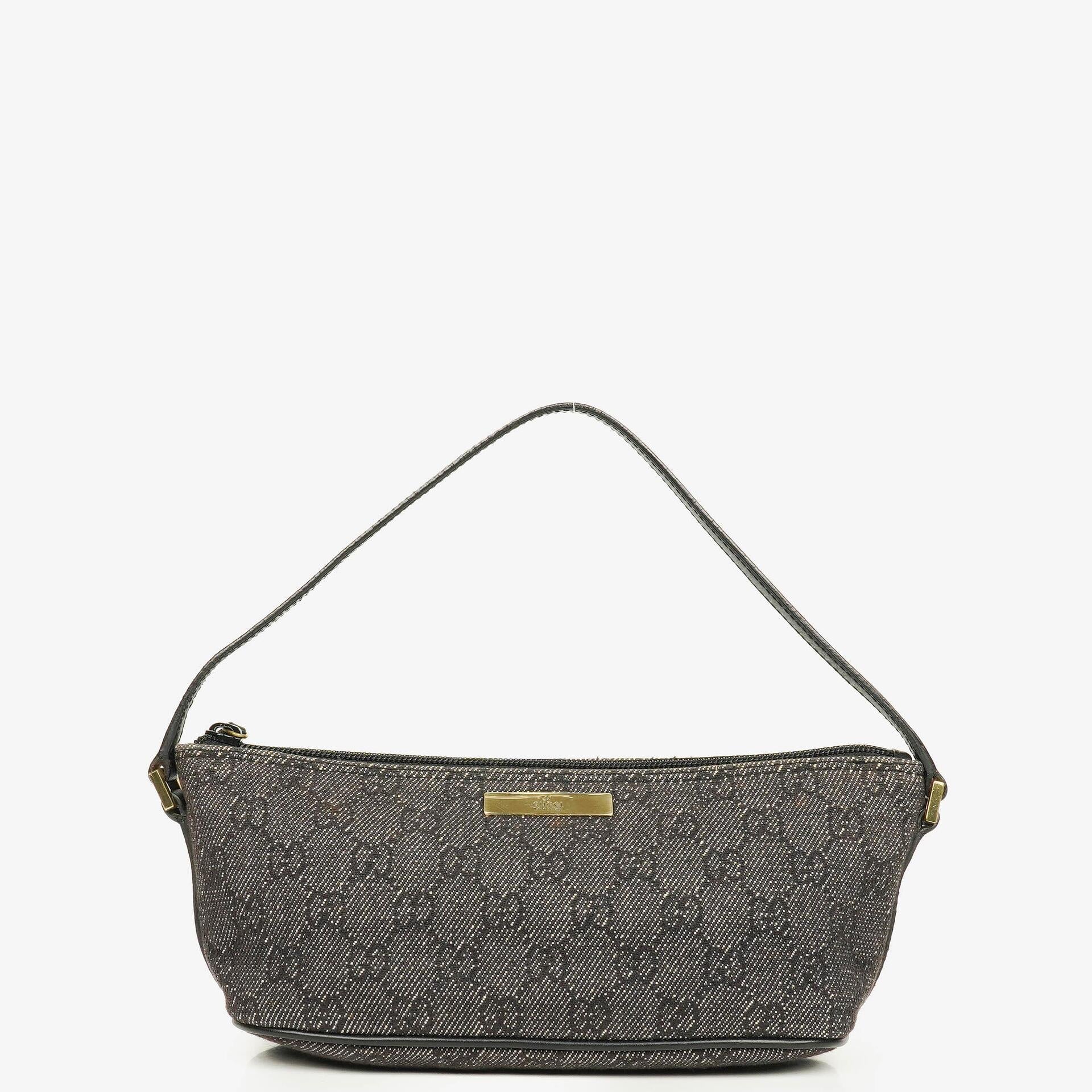 Gucci Mini Baguette Pochette Boat Tasche mit GG Monogramm