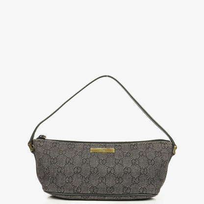 Gucci Mini Baguette Pochette Boat Tasche mit GG Monogramm