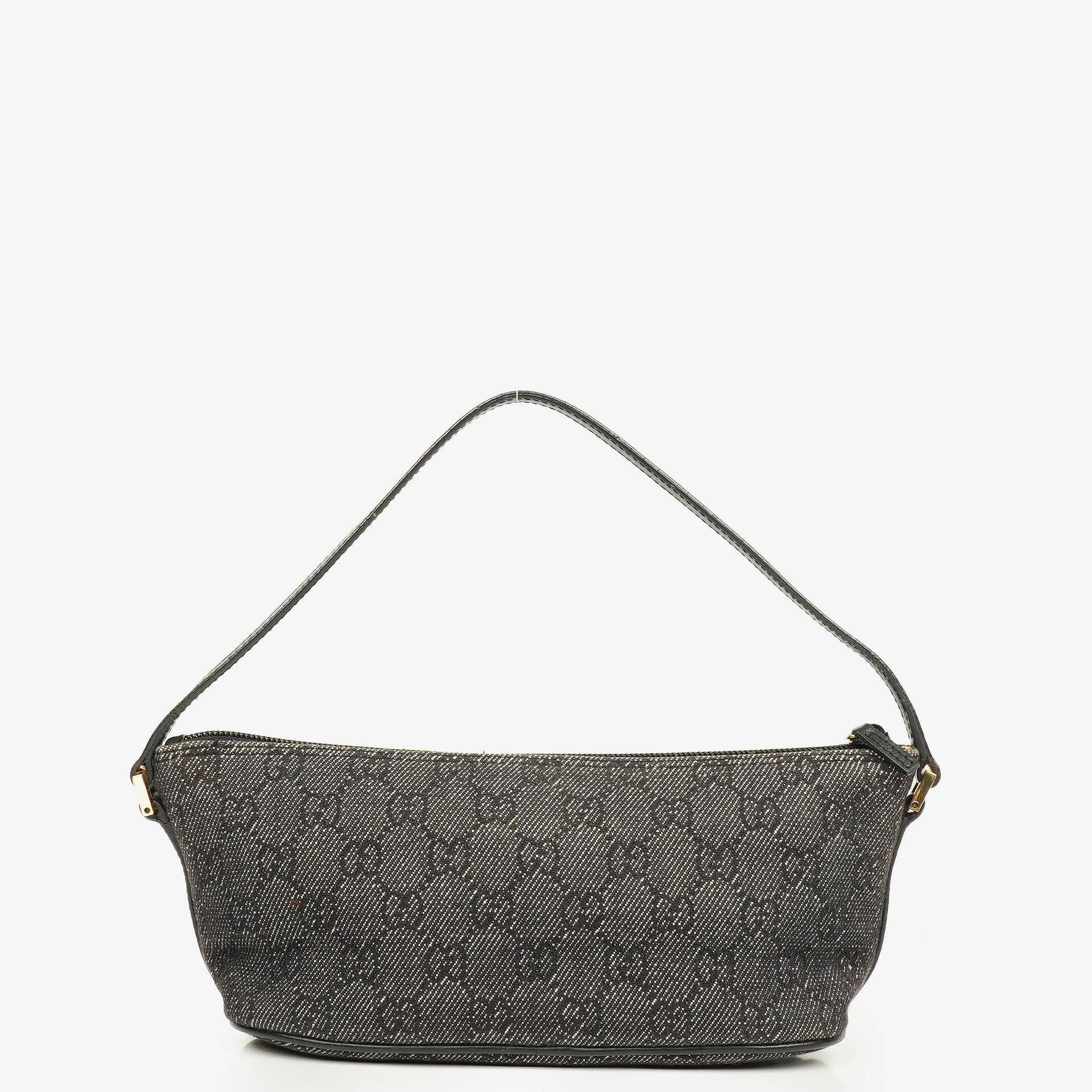 Gucci Mini Baguette Pochette Boat Tasche mit GG Monogramm