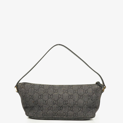 Gucci Mini Baguette Pochette Boat Tasche mit GG Monogramm