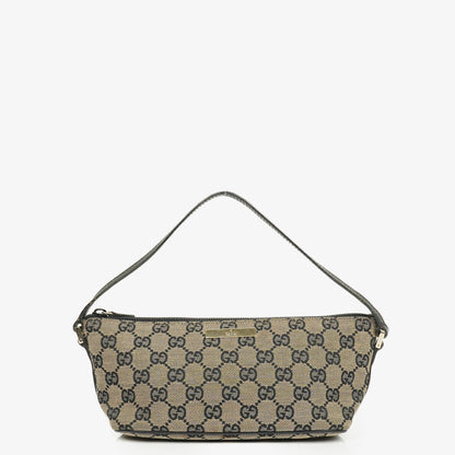 Gucci Mini Baguette Pochette Boat Tasche mit GG-Monogramm