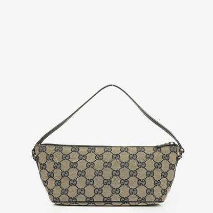 Gucci Mini Baguette Pochette Boat Tasche mit GG-Monogramm