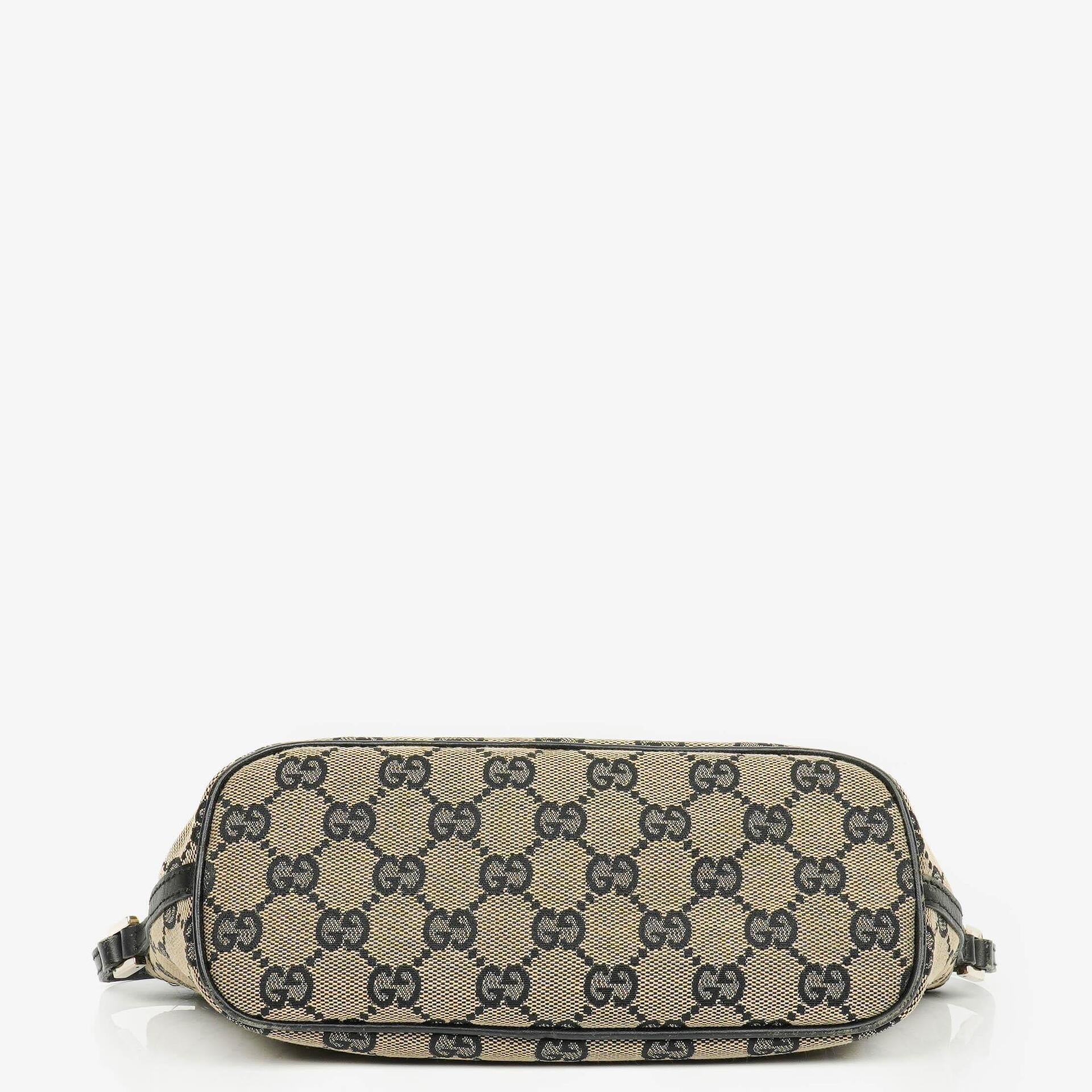 Gucci Mini Baguette Pochette Boat Tasche mit GG-Monogramm