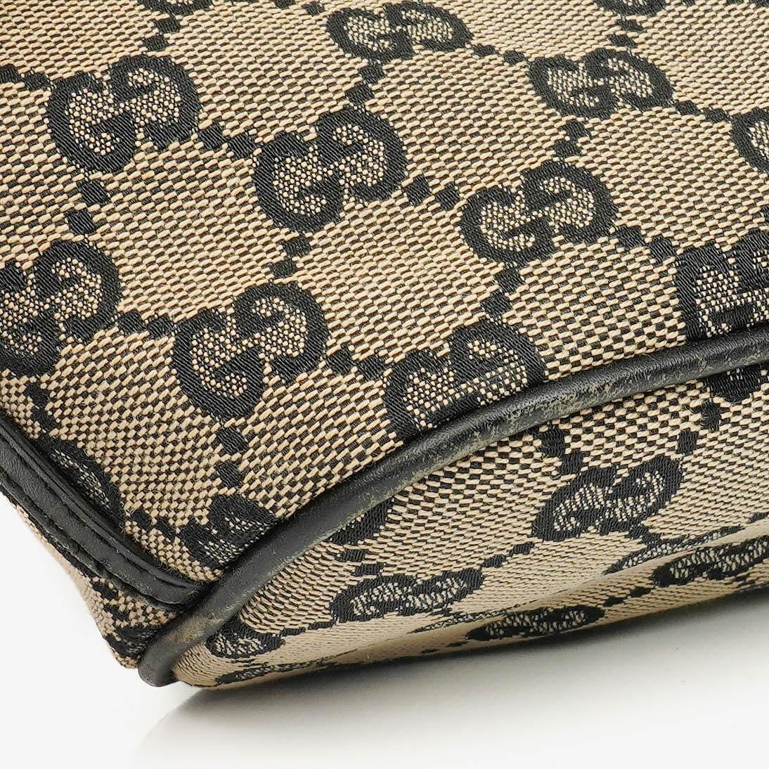 Gucci Mini Baguette Pochette Boat Tasche mit GG-Monogramm