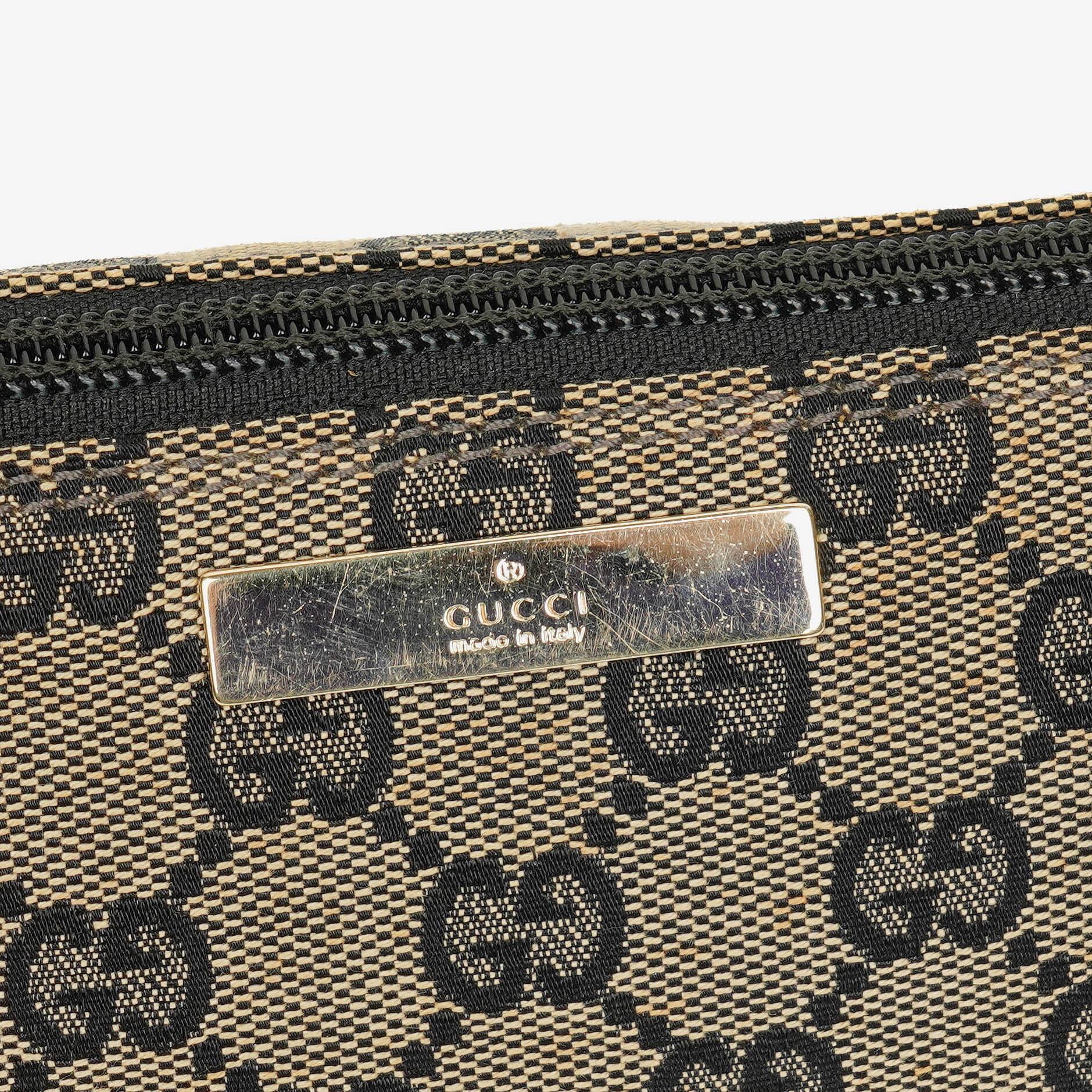 Gucci Mini Baguette Pochette Boat Tasche mit GG-Monogramm