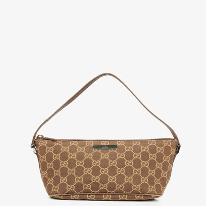 Gucci Mini Baguette Pochette Boot GG Monogramm Tasche