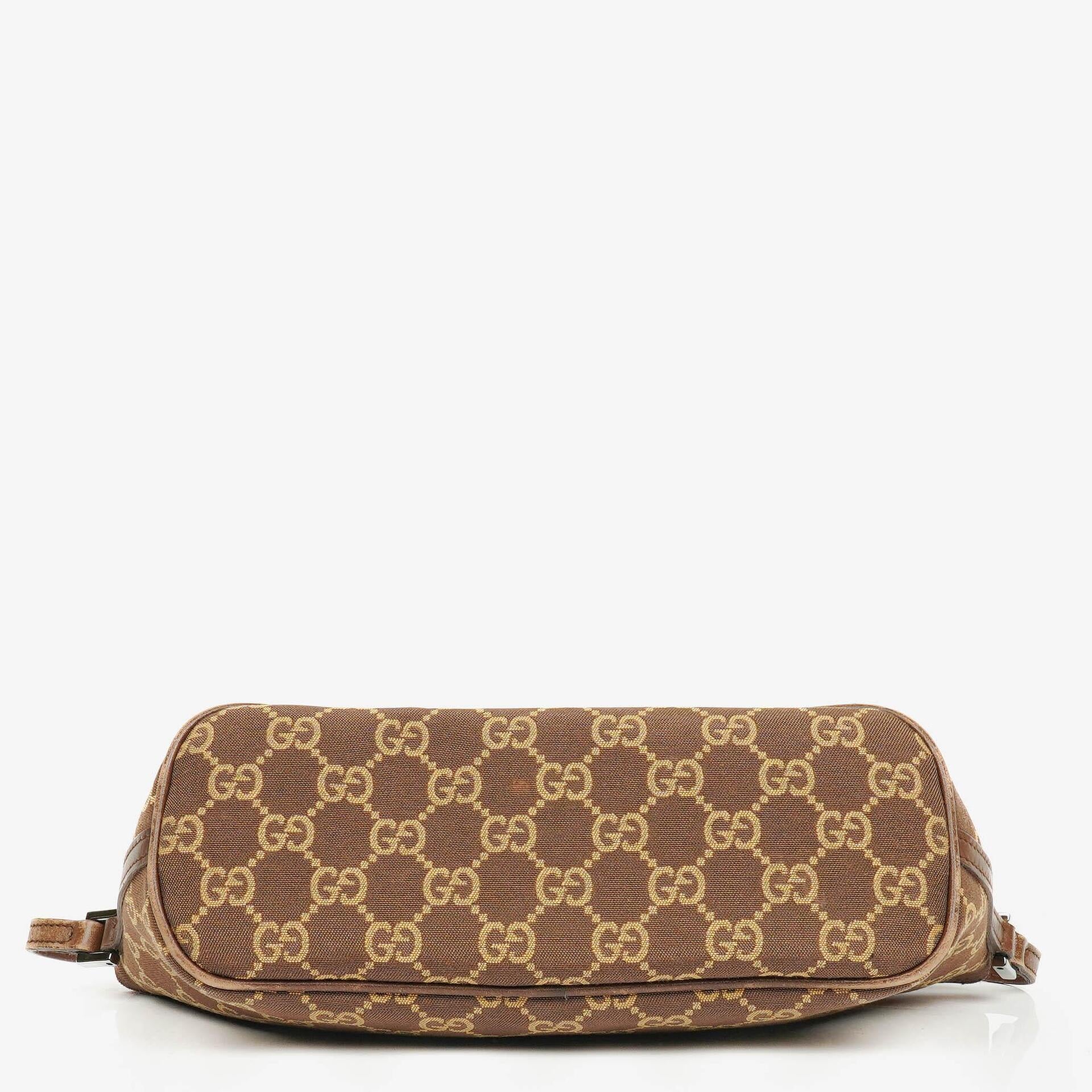 Gucci Mini Baguette Pochette Boot GG Monogramm Tasche