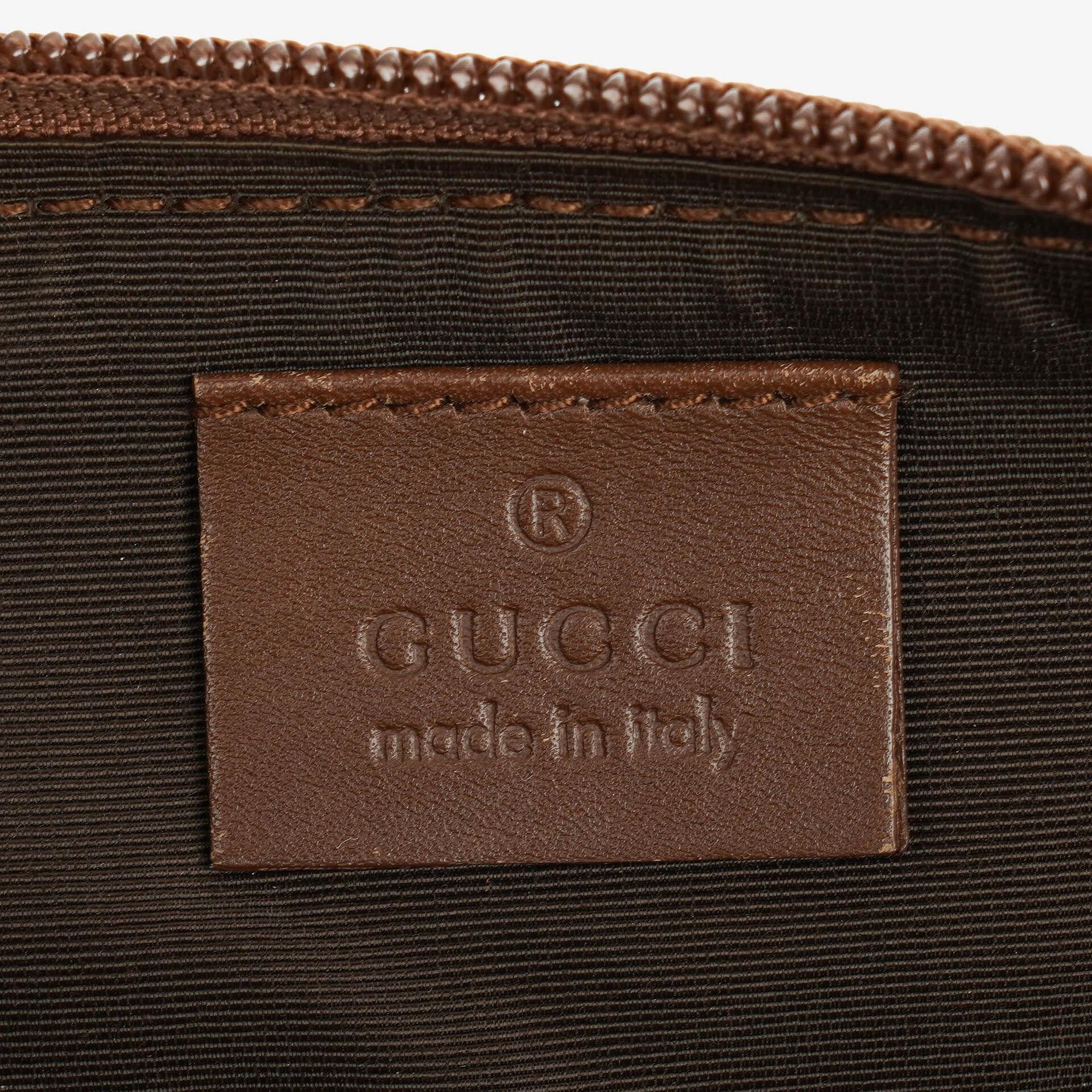 Gucci Mini Baguette Pochette Boot GG Monogramm Tasche