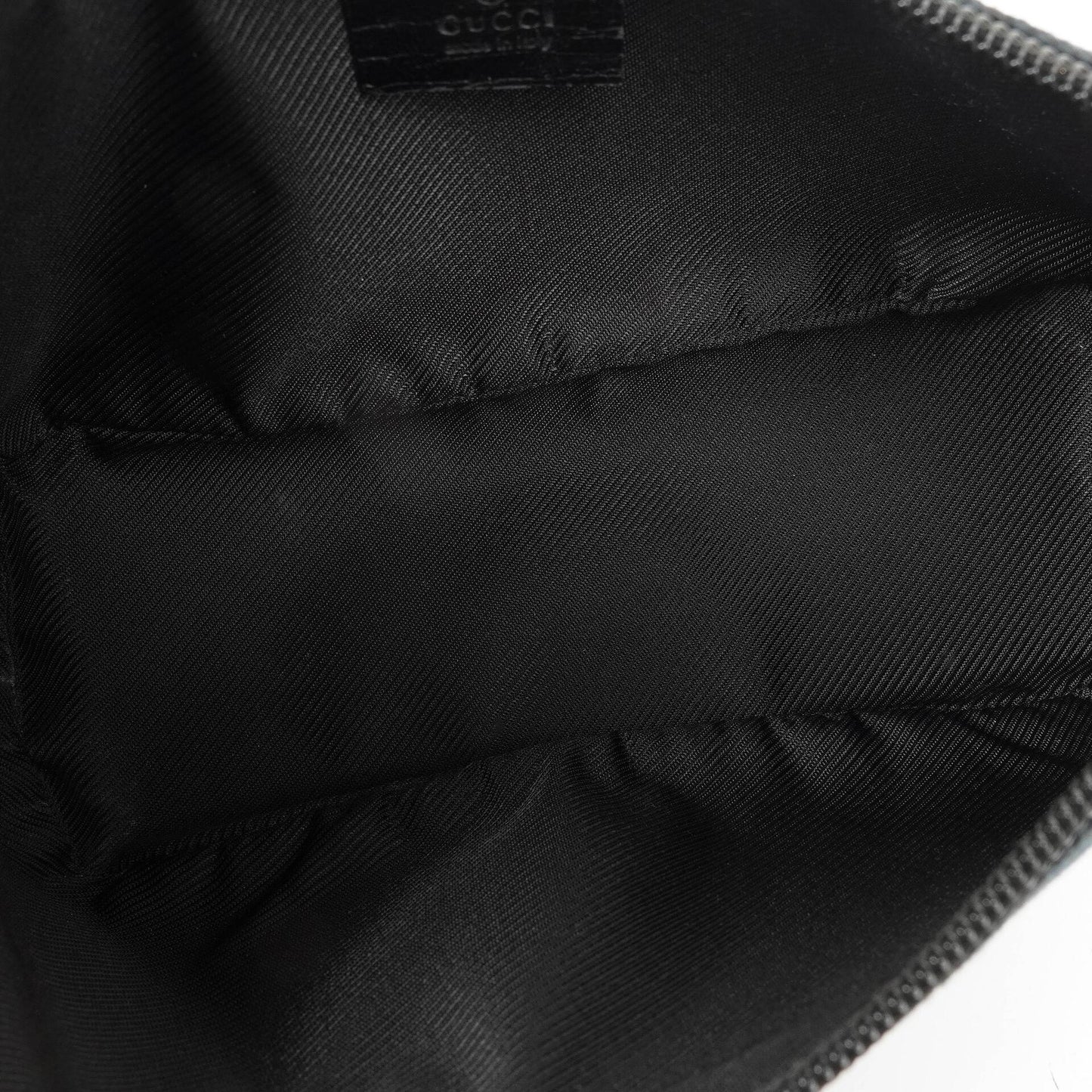 Gucci Mini Baguette Pochette Boot Navy GG Monogram Tasche