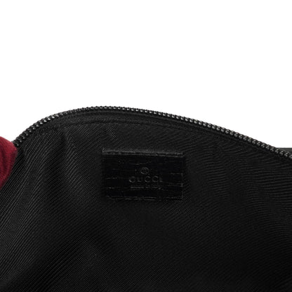 Gucci Mini Baguette Pochette Boot Navy GG Monogram Tasche