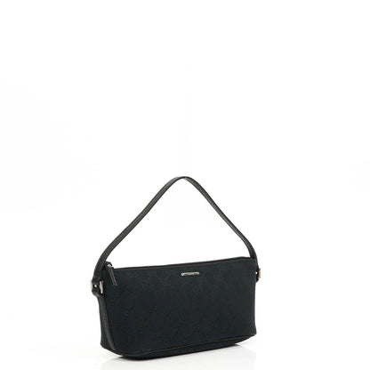 Gucci Mini Baguette Pochette Boot Navy GG Monogram Tasche