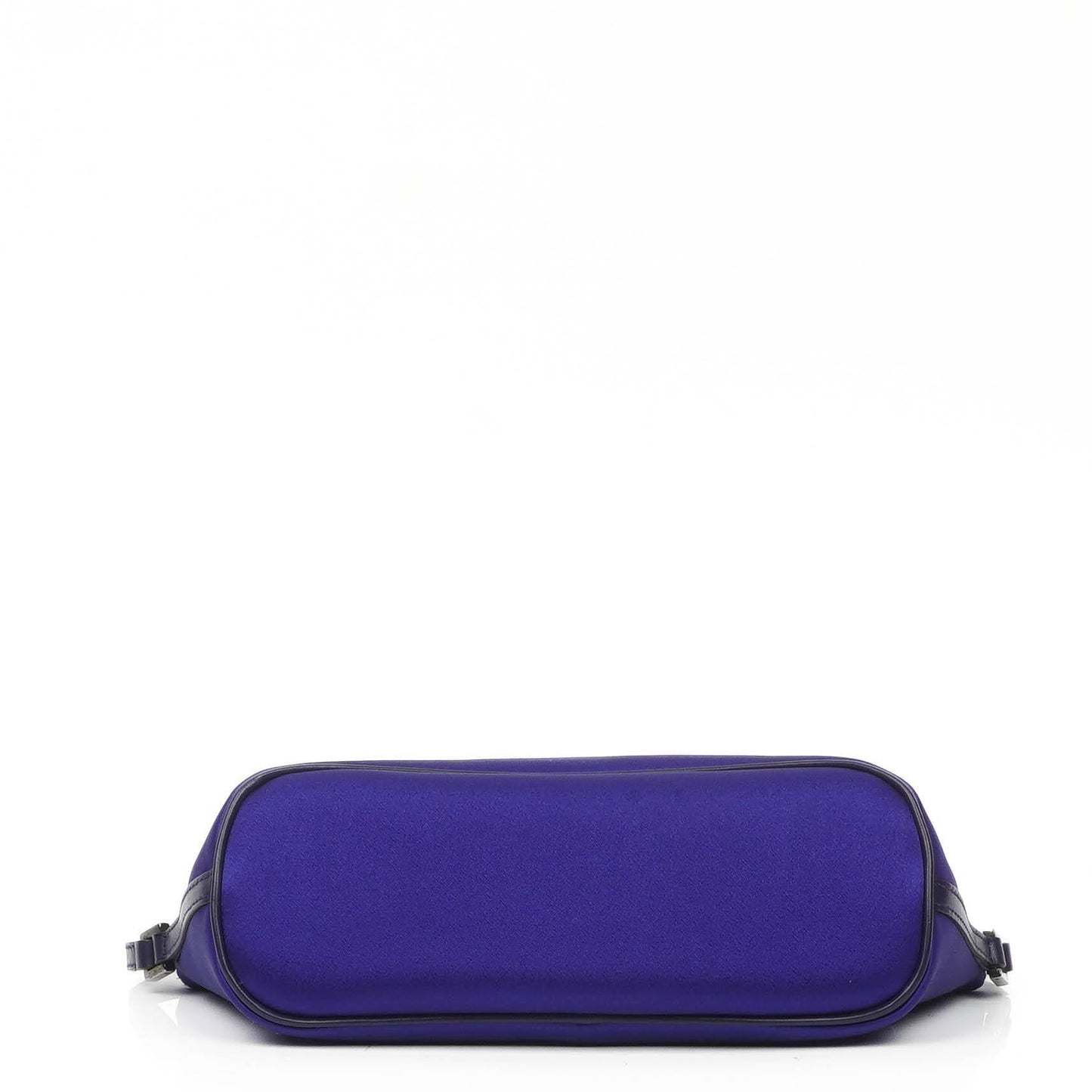 Gucci Mini Baguette Pochette Boot Blue Satin Tasche