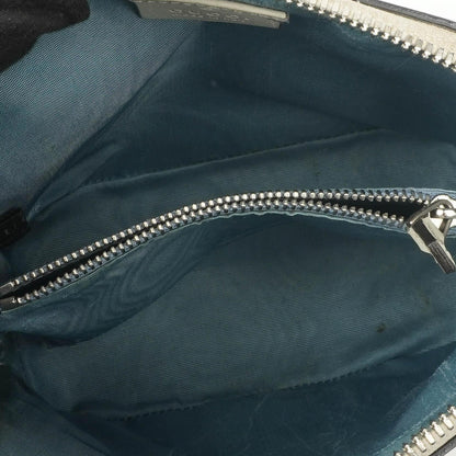 Gucci Mini Guccy Moon Steller Dome Crossbody-Tasche aus Kalbsleder in Weiß und Gold