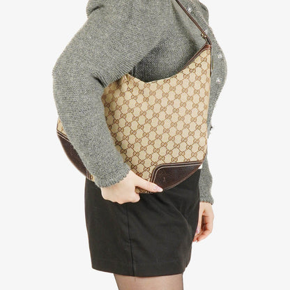 Gucci Hobo Tasche aus Monogram Canvas