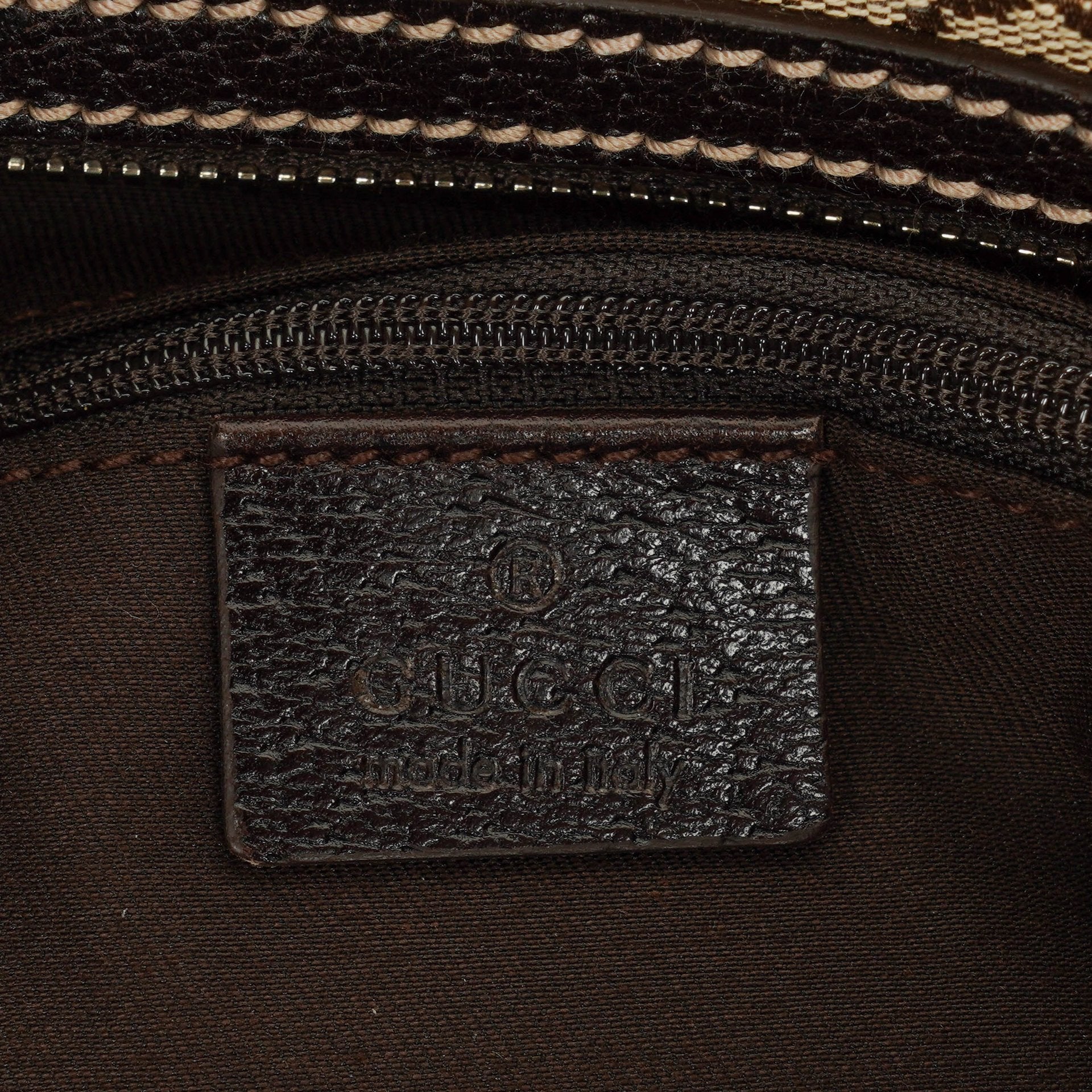 Gucci Hobo Tasche aus Monogram Canvas