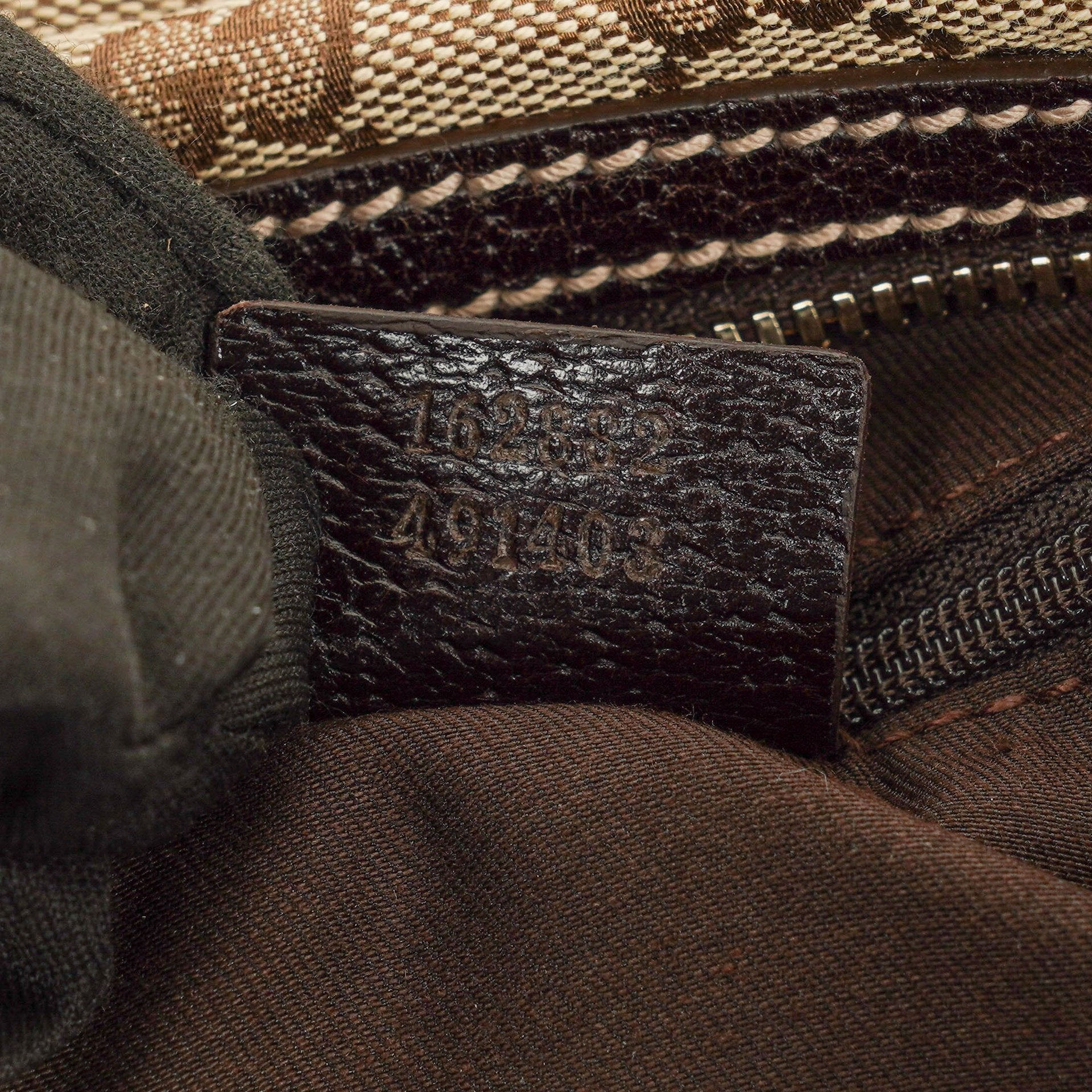 Gucci Hobo Tasche aus Monogram Canvas
