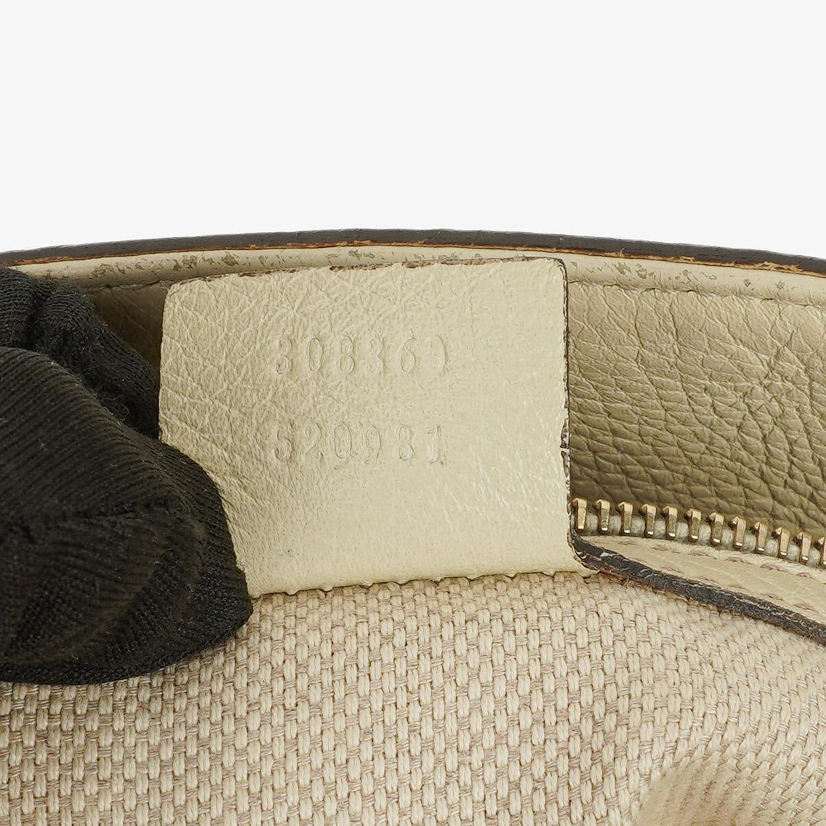 Gucci Diana Tragetasche mit Bambus-Griff aus elfenbeinfarbenem Monogram Canvas