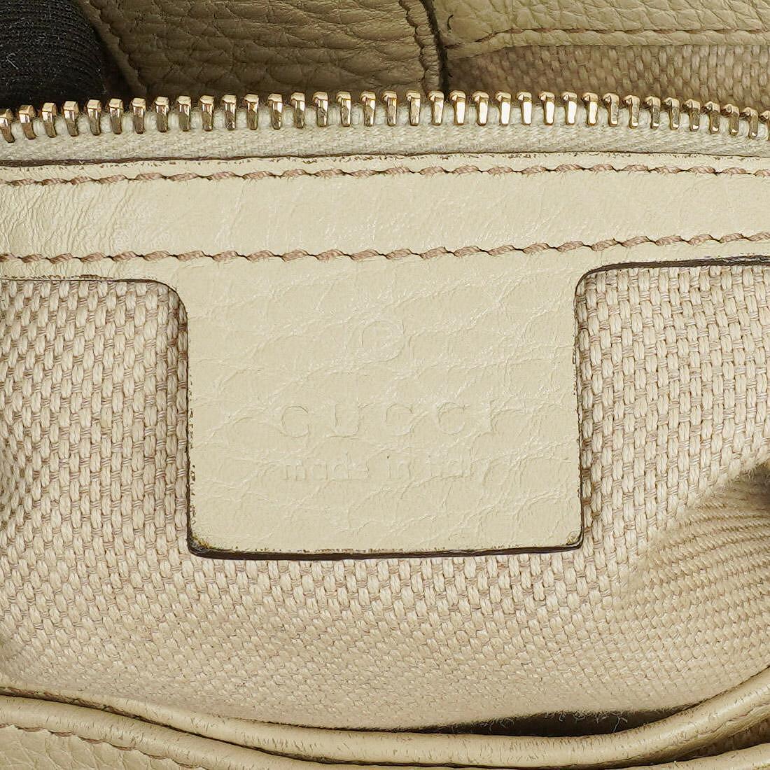 Gucci Diana Tragetasche mit Bambus-Griff aus elfenbeinfarbenem Monogram Canvas