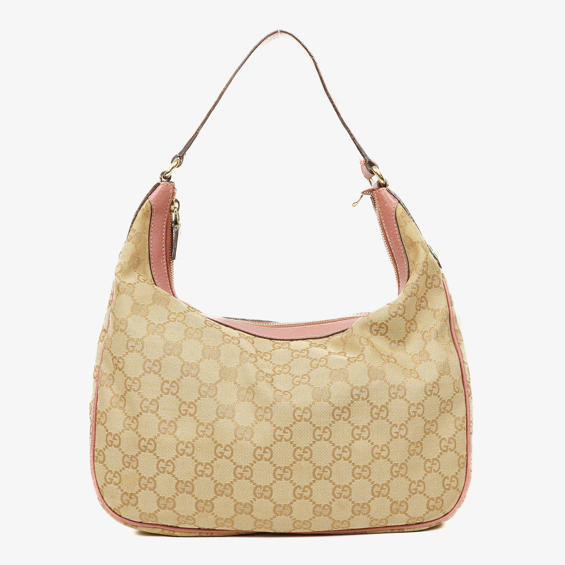 Gucci Monogram Charmy Hobo Tasche