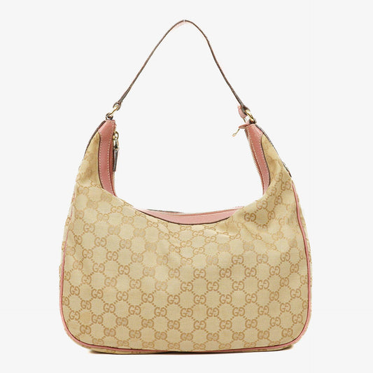 Gucci Monogram Charmy Hobo Tasche