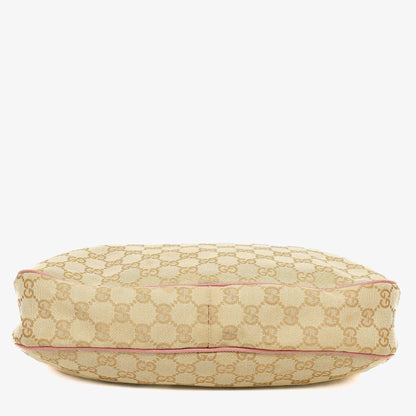 Gucci Monogram Charmy Hobo Tasche